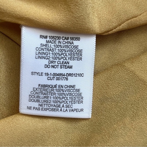 Joie Bethwyn Snakeskin Print Wrap Mini Dress in Fading Sun Brown, Size Small - Picture 13 of 14